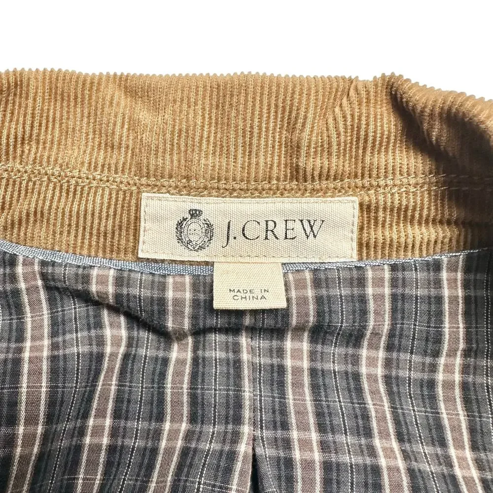 J. Crew | Men | Tan Corduroy Single Breasted Blazer | Size Medium